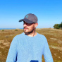 Grey recycled polyester baseball cap - Le chapoté