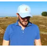 Light Blue Recycled Polyester Baseball Cap - Le chapoté   Reference: 18187| Chapellerie Traclet