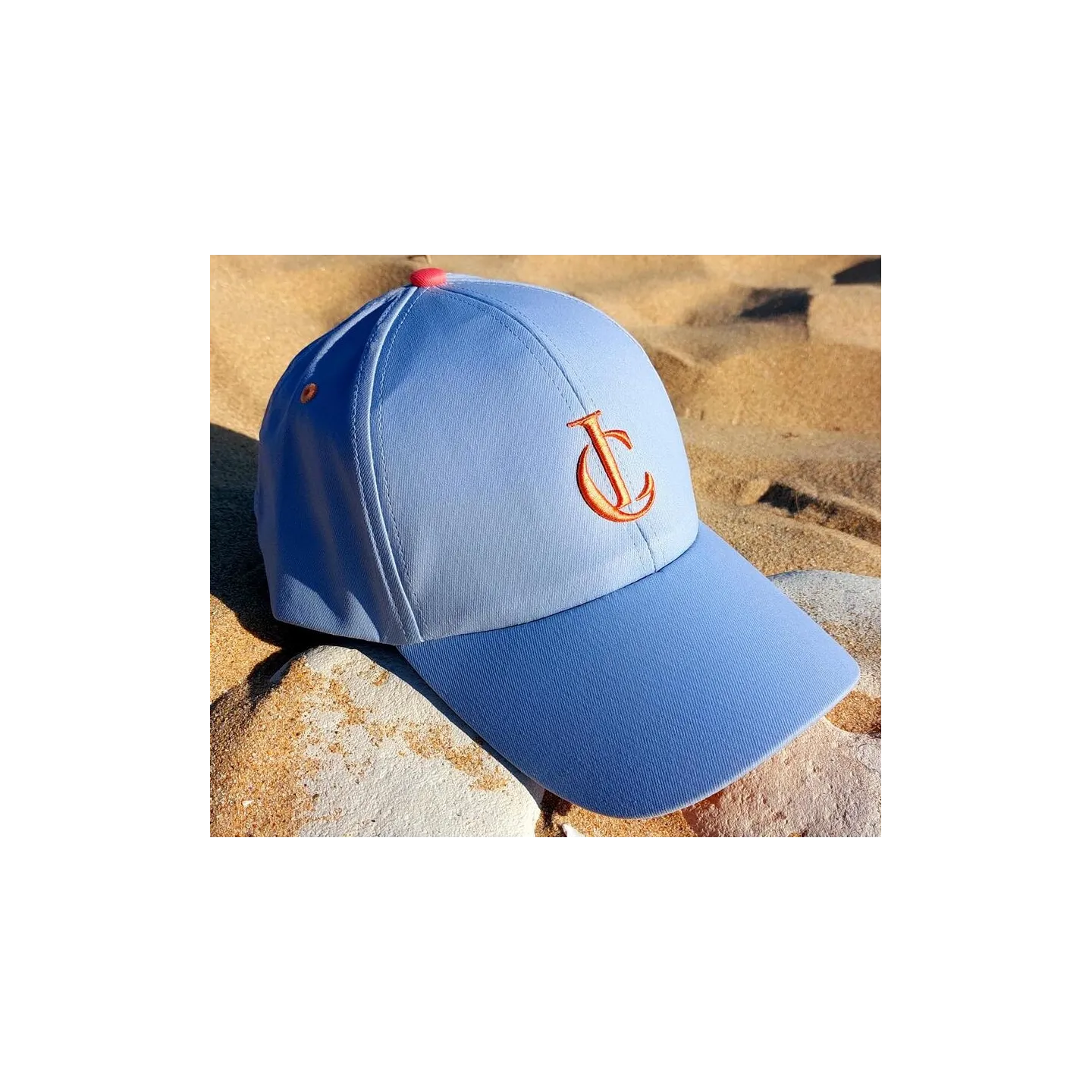 Light Blue Recycled Polyester Baseball Cap - Le chapoté   Reference: 18187| Chapellerie Traclet