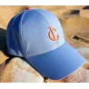 Light Blue Recycled Polyester Baseball Cap - Le chapoté   Reference: 18187| Chapellerie Traclet