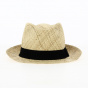 Raffia Trilby Hat Carisio - Traclet
