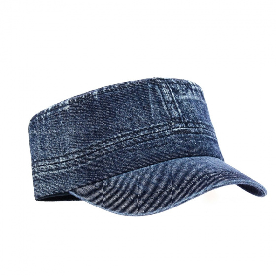 Casquette Cubaine Denim - Traclet Casquette Cubaine Denim - Traclet