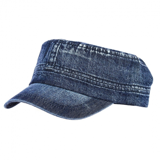 Casquette Cubaine Denim - Traclet Casquette Cubaine Denim - Traclet