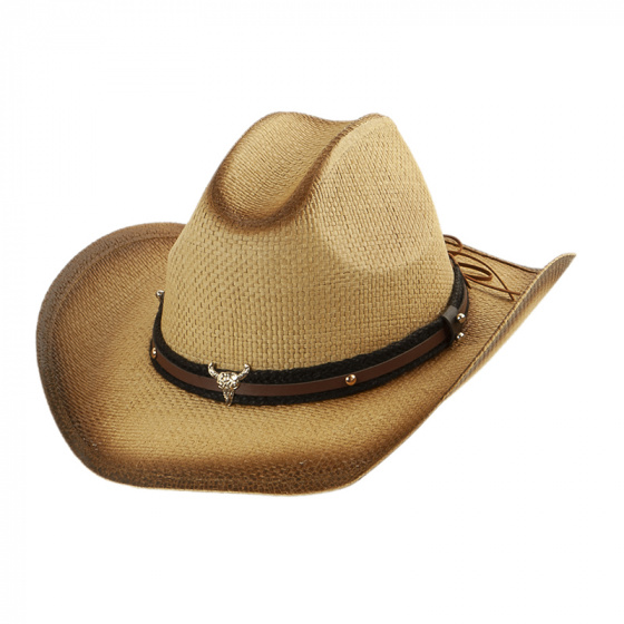Paper Straw Cowboy Hat - Traclet