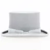 Chapeau Haut de Forme Mélusine Gris Souris - Traclet Reference : 18217 | Chapellerie Traclet