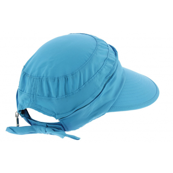 Casquette Visière Anti UV & Imperméable Butterfly Turquoise - Aussie Apparel