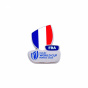 Béret Bleu Vif avec pin's XV de France Rugby - Laulhère