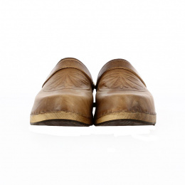 Backless leather clogs - Saint Nicolas