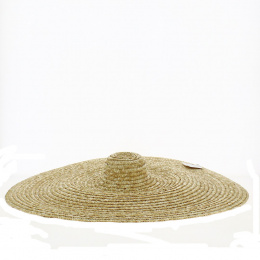 Palerme Wide Brim Straw Sun Hat - Traclet