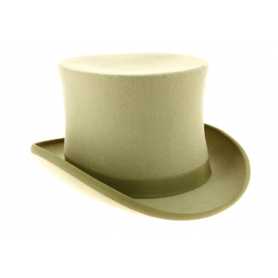 Chapeau Haut De Forme Feutre Jaune pâle - Traclet Chapeau Haut De Forme Feutre Jaune pâle - Traclet