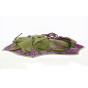Bottomless Sisal Purple & Green Ceremony Cap - Traclet