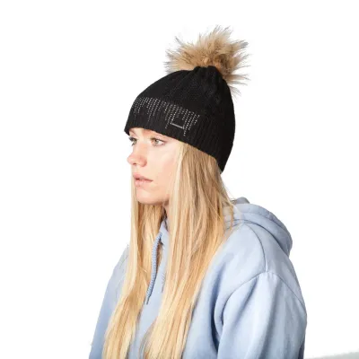 Bonnet MARIGOLD BEANIE - Bats pompon fausse fourrure  Reference : 5906 | Chapellerie Traclet