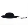 Chapeau Breton Feutre Laine Marine - Traclet Reference : 18247 | Chapellerie Traclet