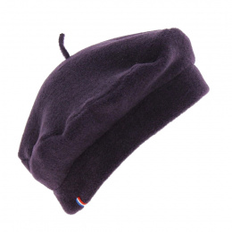 Purple Denise Polar Beret - Traclet