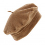 Fleece Beret Denise Taupe - Traclet