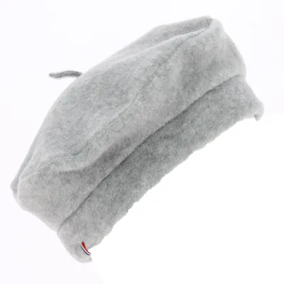 Denise Mouse Gray Polar Beret - Traclet Reference: 11118 | Chapellerie Traclet