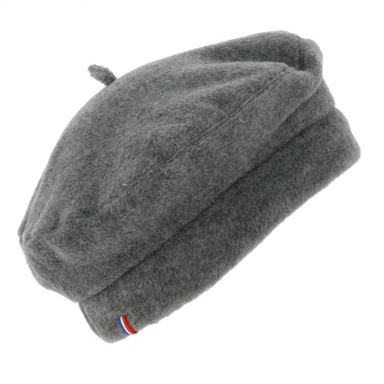 Grey Denise Polar Beret - Traclet