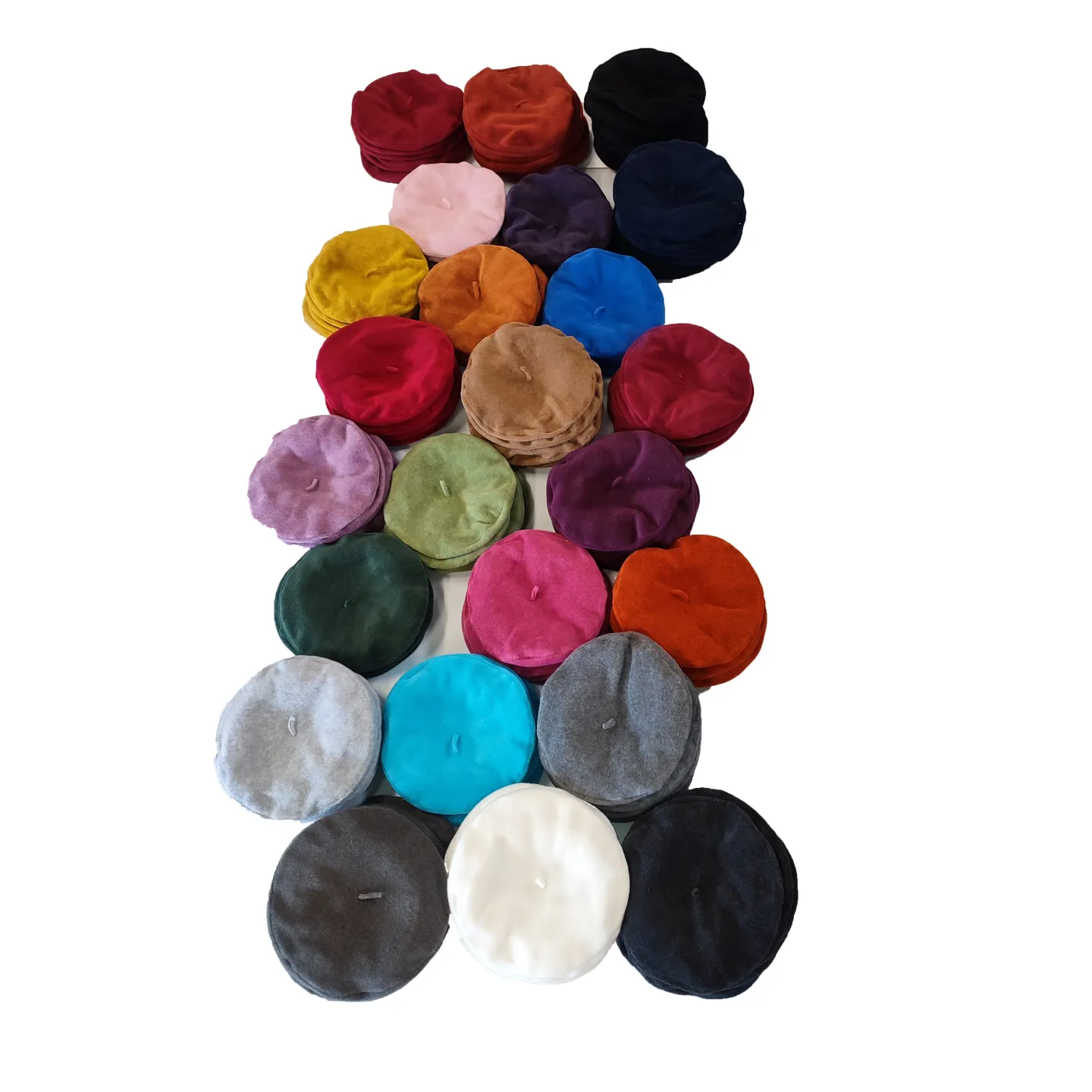 Denise Mouse Gray Polar Beret - Traclet Reference: 11118 | Chapellerie Traclet