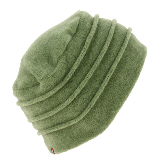 Green Colette Polar Fleece Beanie - Traclet