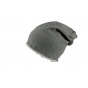 Dark Gray Oversized Doozy Long Beanie