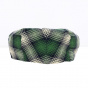 Children's flat cap with blue and green checks - Traclet