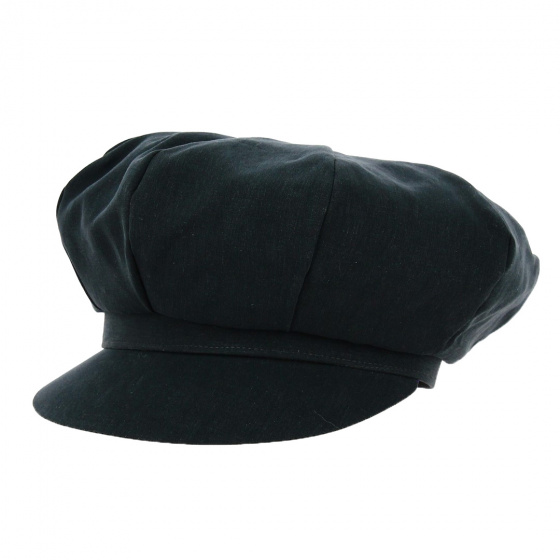 Linen Newsboy Cap - Traclet