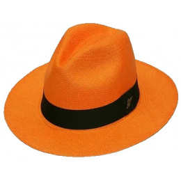 Orange El Panecillo Panama Hat