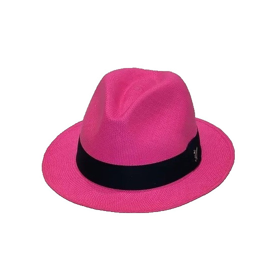 El Panecillo Fuchsia Panama Hat