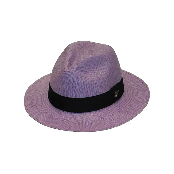 El Panecillo Lavender Panama Hat