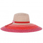 Floppy Hat Rosa Wide Brimmed Natural Straw - Traclet