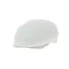 White Hemp Poggy Flat Cap - Flechet Reference: 11362 | Traclet Hat Shop