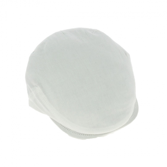 Casquette Plate Poggy Chanvre Blanche - Flechet