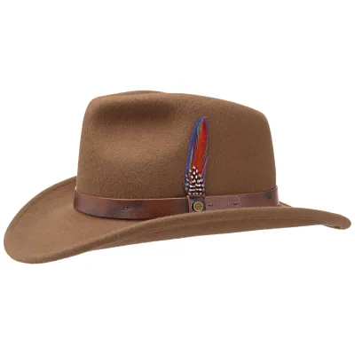 Chapeau Cheval Traveller Feutre Laine Beige - Stetson