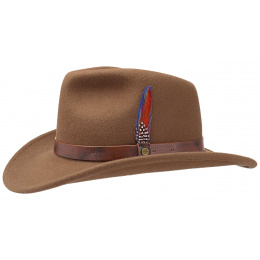 Horse Hat Traveller Beige Wool Felt - Stetson