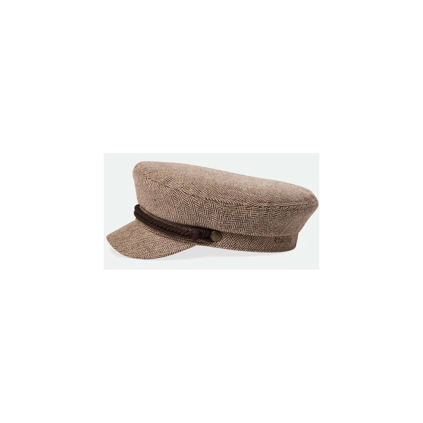 Casquette Marin Fiddler Chevrons Marron - Brixton Reference : 9710 | Chapellerie Traclet