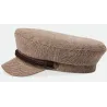 Casquette Marin Fiddler Chevrons Marron - Brixton Reference : 9710 | Chapellerie Traclet