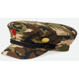 Marin Fiddler Camouflage Cotton Cap - Brixton