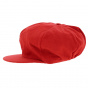 Cotton Honeycomb Newsboy Cap Made in France - Traclet