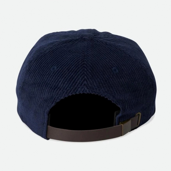 Casquette Baseball Parsons Velours Marine - Brixton