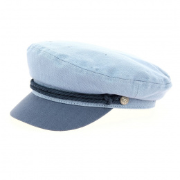 Marin Fiddler Flower Cotton Brown Cap- Brixton