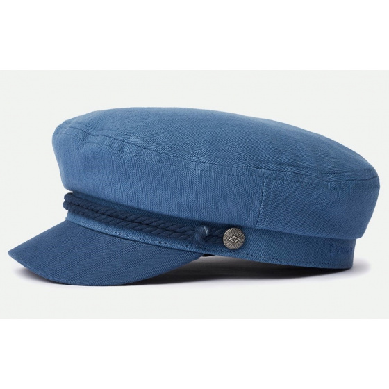Casquette Marin Fiddler Fleur Coton Marron- Brixton Casquette Marin Fiddler Fleur Coton Marron- Brixton
