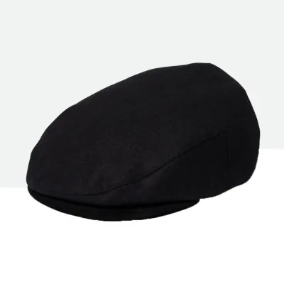 Casquette Plate Hooligan Baggy Noir - Brixton Reference : 18274 | Chapellerie Traclet