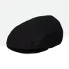 Hooligan Baggy Black Flat Cap - Brixton Reference: 18274 | Chapellerie Traclet