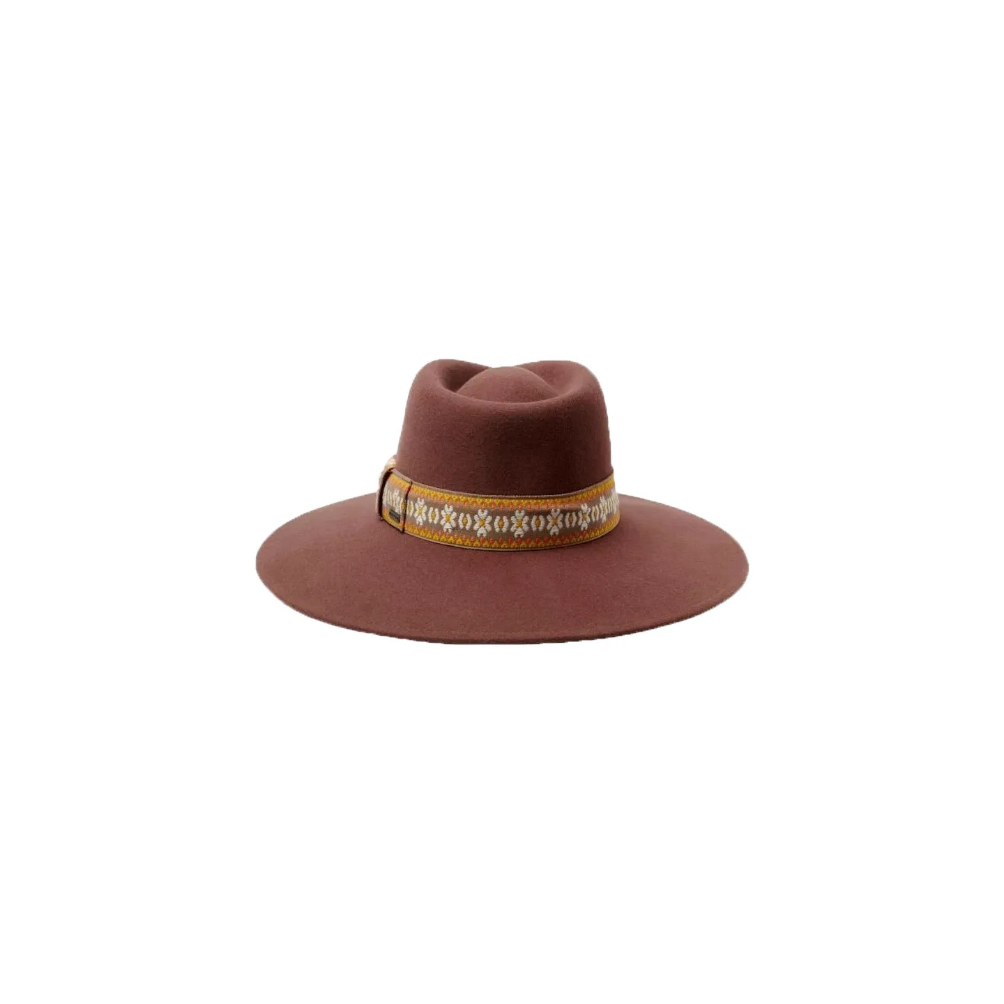 Brown Wool Felt Traveller Hat Joanna - Brixton Reference: 18275 | Traclet Hat Shop