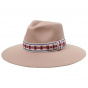 Joanna Traveller Hat Sand Wool Felt - Brixton