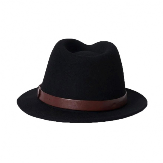 Chapeau Fedora Baby Messer Feutre Laine Noir - Brixton
