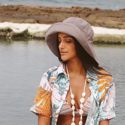 Ivory Natural Fiber Traveller Lightweight Hat - Rigon Headwear Reference: 9468 | Traclet Hat Shop