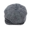 Casquette Gavroche Brood à Chevrons Marine - Brixton Référence ! 18295 | Chapellerie Traclet