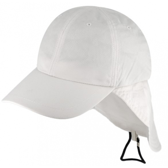 Casquette Cache-Nuque Nomade Blanche - Traclet
