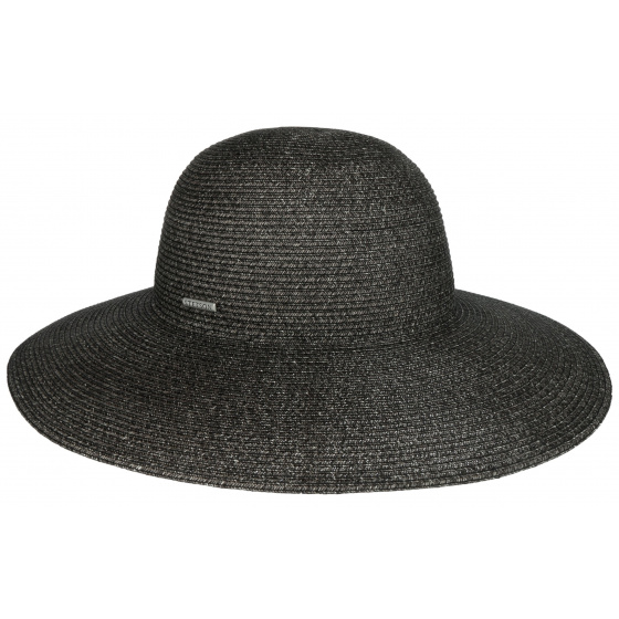 Ladies Toyo Wide Brim Hat Black - Stetson
